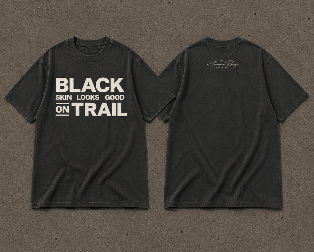 Black Skin Trail Tee