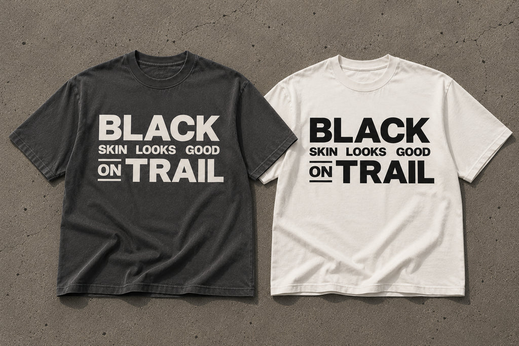 Black Skin Trail Tee