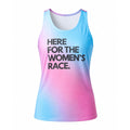 Here For The Women's Race Singlet
