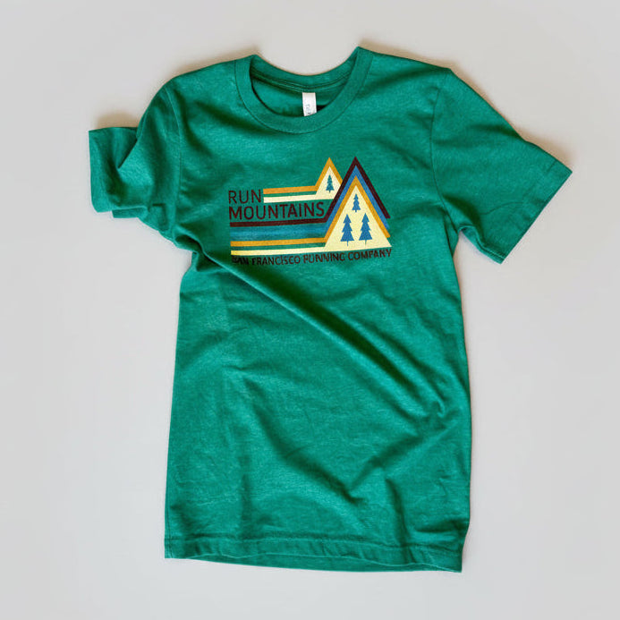 SFRC Run Mountains Classic Tee Green
