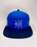 SFRC Tradesman Hat - Navy/Blue/Tan