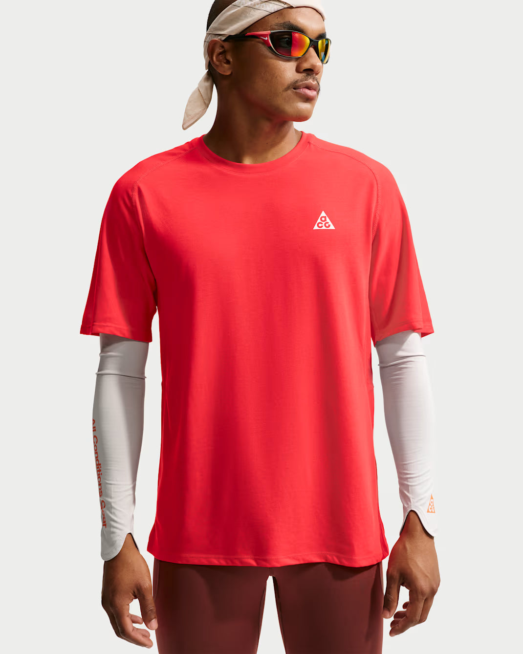 Nike Men's ACG "Solar Chase" Trail Running Shirt