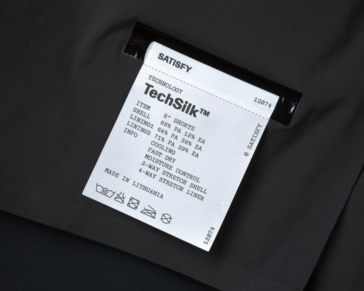 SATISFY TechSilk 8" Shorts