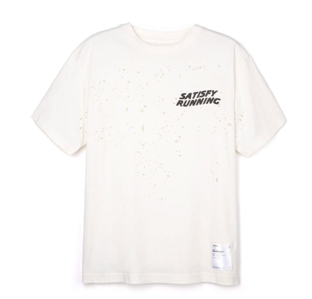SATISFY MothTech T-Shirt - Sun Bleached Rain Drum Wave