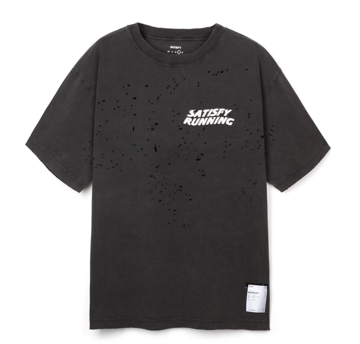 SATISFY MothTech T-Shirt - Sun Bleached Rain Drum Wave