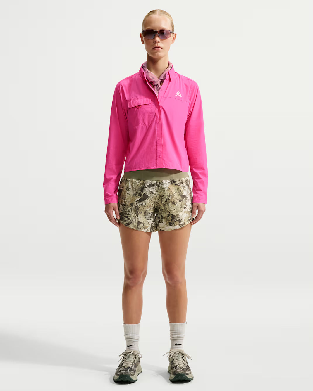 ACG Aireez Women's Button-Up Long-Sleeve Trail Running Top