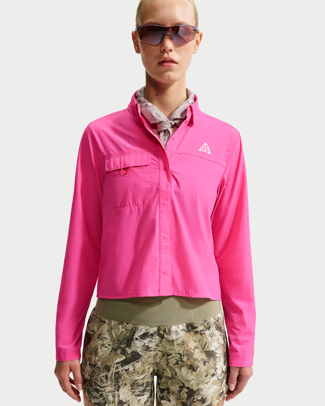ACG Aireez Women's Button-Up Long-Sleeve Trail Running Top
