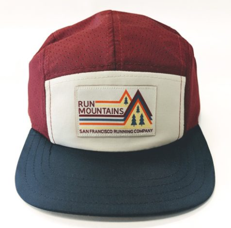 SFRC Run Mountains Camper Hat - Crimson/Navy